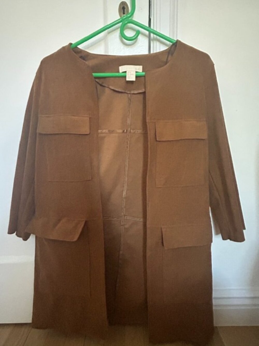 H&M Brown Jacket (Size 4) Pre-Owned